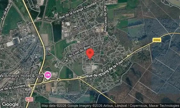 Localisation Rendez vous de la reine