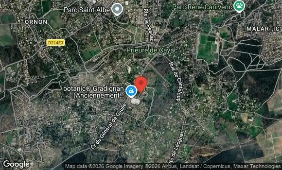 Localisation Rassemblement tous les 4e Dimanche à Gradignan