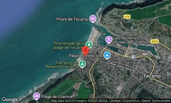 Localisation Rassemblement Mensuel à Fécamp