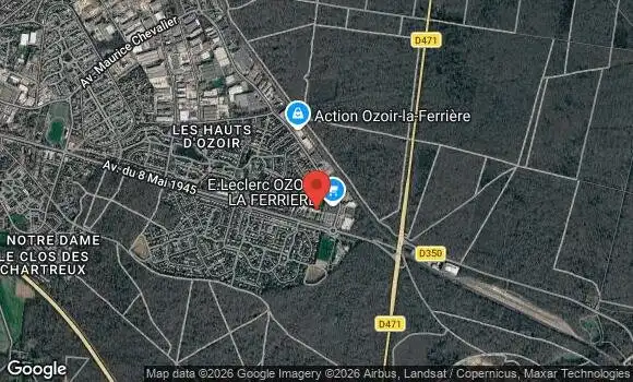 Localisation Rassemblement Mensuel Ozoir en Anciennes