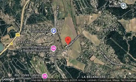 Localisation Mensuelle la Cabre d