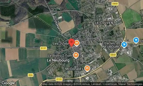 Localisation Rassemblement mensuel le neubourg