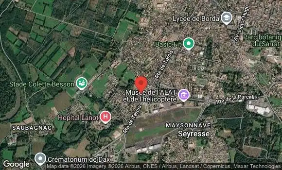 Localisation Rassemblement Mensuel à Dax