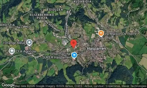 Localisation Rassemblement tous les 1er Dimanche à Hasparren
