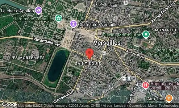 Localisation Le rendez vous versaillais
