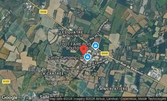 Localisation Sortie à Sallertaine