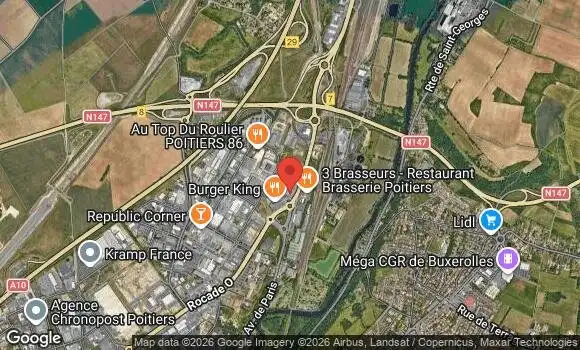 Localisation Les matinales poitiers
