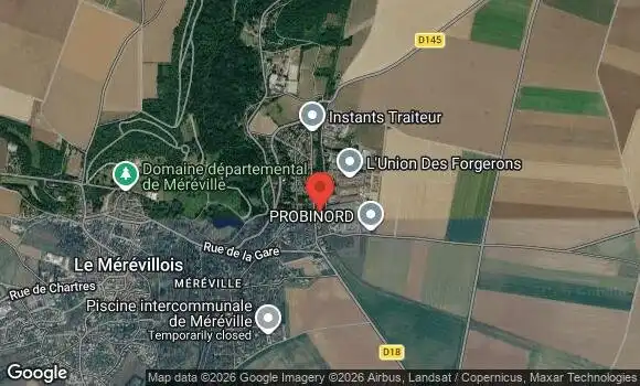 Localisation Gare en Fêtes