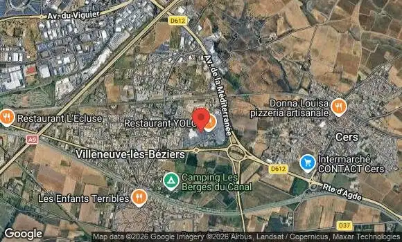 Localisation Rencard us biterrois