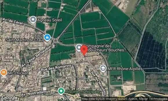 Localisation Les vieilles mécaniques des alpilles