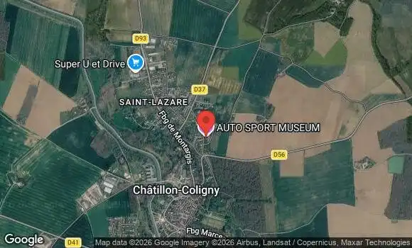 Localisation Rassemblement Mensuel du Auto Sport Museum