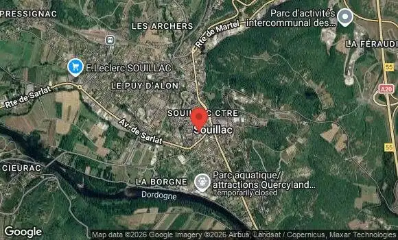 Localisation Rassemblement Mensuel à Souillac