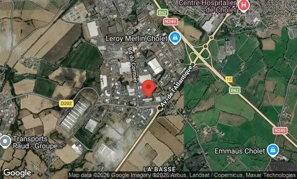 Localisation Rassemblement cholet