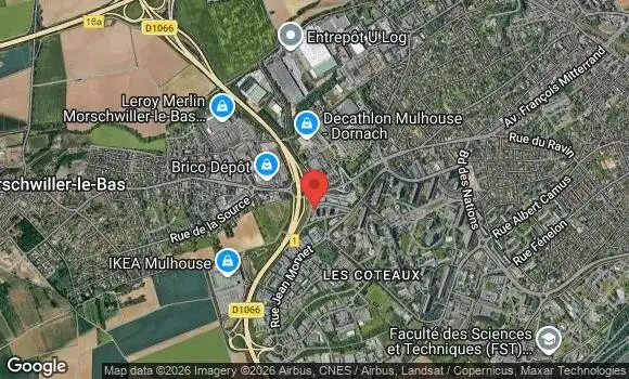 Localisation Rdv Mensuel de Mulhouse
