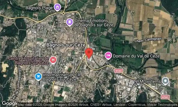 Localisation Rassemblement Mensuel Bagnols sur Cèze