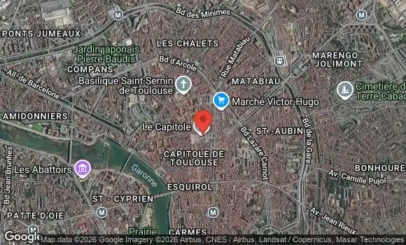 Localisation Muséo vivo midi pyrénées
