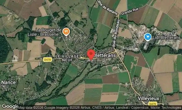 Localisation Rendez Vous Mensuel à Bletterans