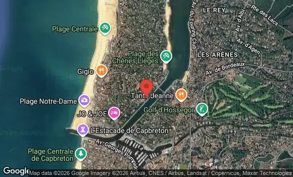 Localisation Rassemblement Mensuel à Hossegor