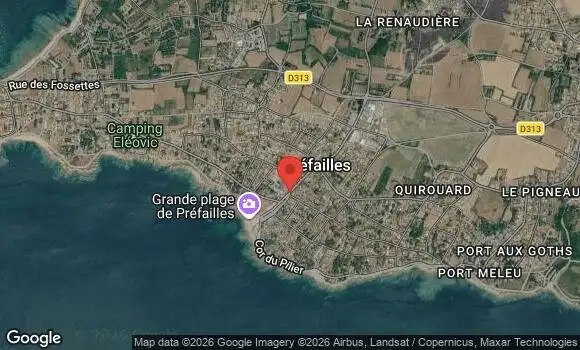 Localisation Rendez Vous Mensuel de Préfailles