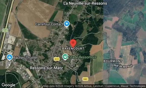 Localisation Rassemblement de Véhicules Anciens