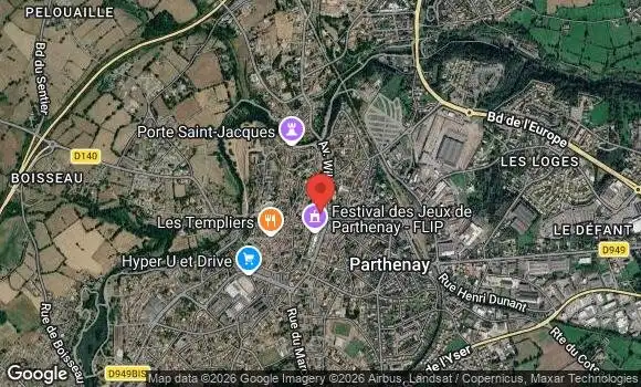 Localisation Rencontre entre Passionnés à Parthenay