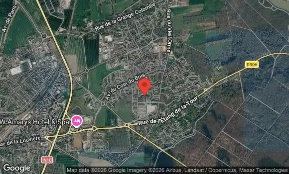 Localisation Rendez vous de la reine