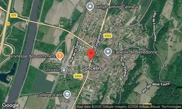Localisation 2ème Rassemblement de Véhicules Anciens au Profit du Ruban Rose