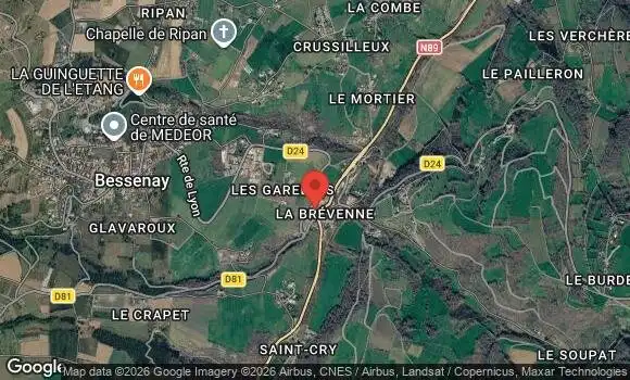 Localisation Les Fous du Volant