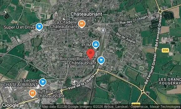 Localisation Rendez Vous de Voitures et Motos Anciennes Châteaubriant