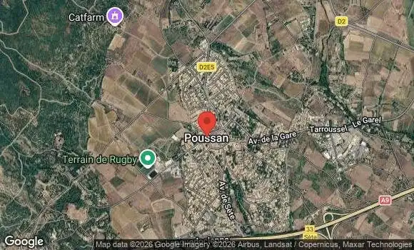 Localisation Rétro pouss auto réunion mensuel