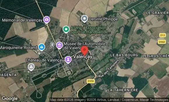 Localisation Rassemblement de Véhicules Anciens des Amis du Musée de Valençay