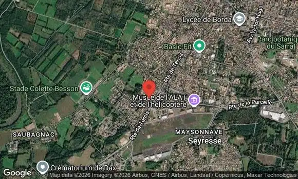 Localisation Rassemblement Mensuel à Dax