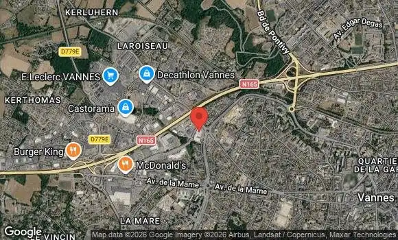 Localisation Mensuelle de Vannes