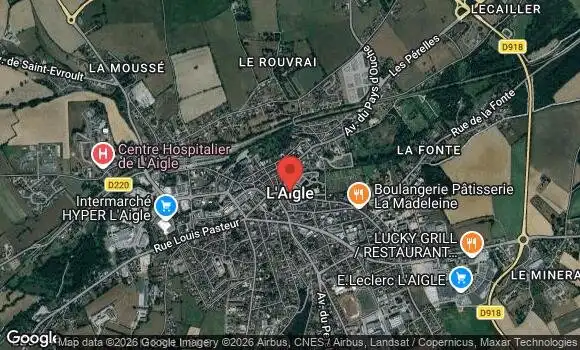 Localisation Rdv Mensuel des Amis de la Traction