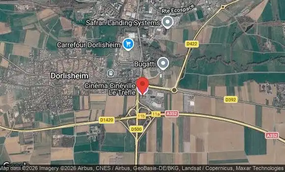 Localisation Retrorencard alsace