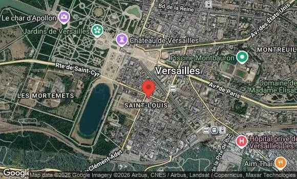 Localisation Le rendez vous versaillais