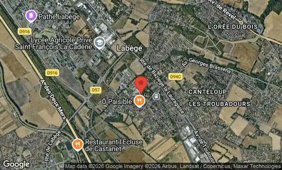 Localisation Classic & coffee de labège