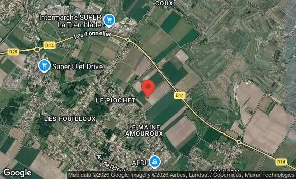 Localisation Rdv des Vieux Volants du Pays Royannais