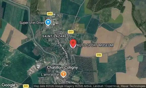 Localisation Rassemblement Mensuel du Auto Sport Museum