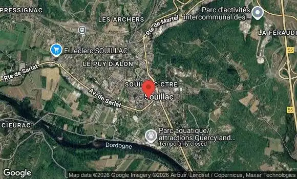 Localisation Rassemblement Mensuel à Souillac