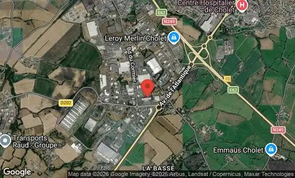 Localisation Rassemblement cholet