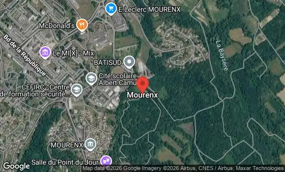 Localisation Vintage tour pyrénées