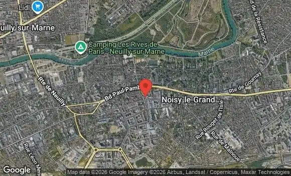 Localisation Rendez Vous tous les 3e Samedi à Noisy Le-grand