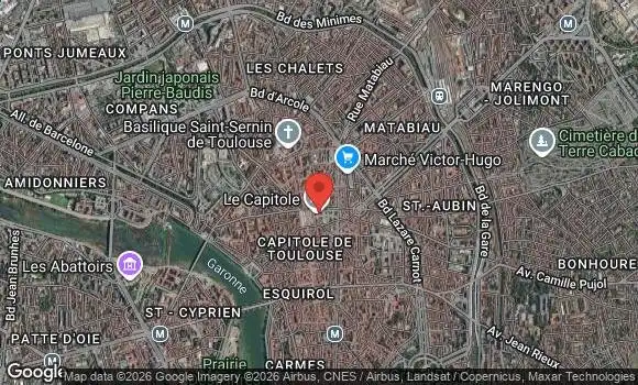 Localisation Muséo vivo midi pyrénées