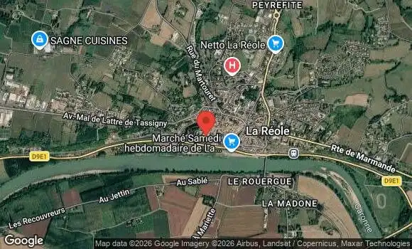 Localisation Rassemblement Rétro Mobile Club Réolais