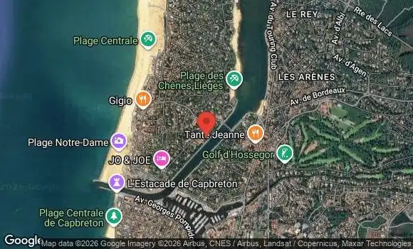 Localisation Rassemblement Mensuel à Hossegor