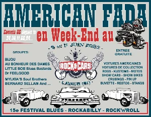 Convois American Fada Vers le Festival Rock&cars à Lavaur (81)