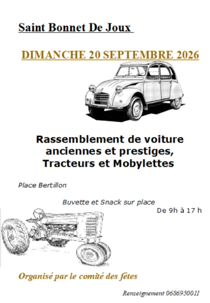 Rassemblement Voitures Tracteurs et Mob