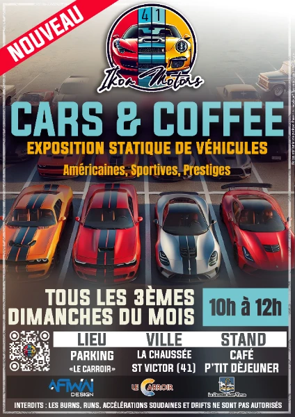 Cars and coffee association ikon motors