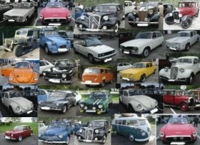 Réunion mensuelle le 4e dimanche du mois de véhicules anciens, cyclomoteurs et motos